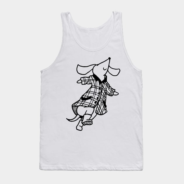 Hand Drawn Cute Animals Tank Top by Wanderer Bat